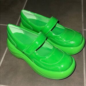 Tried on Charles Keith Green mary Jane sneakers